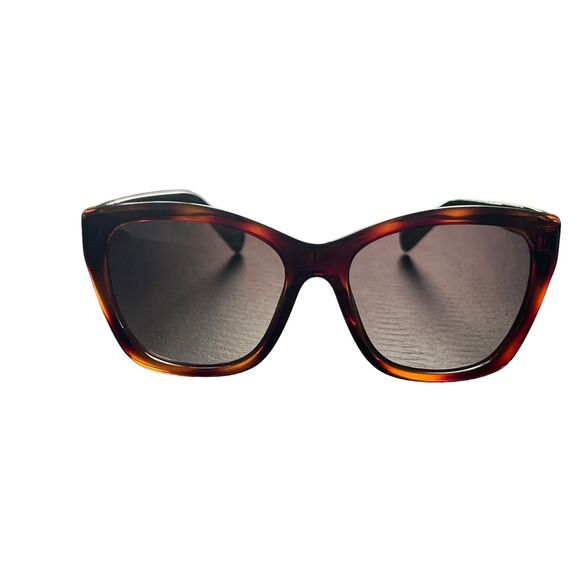 Salvatore Ferragamo Women's Cat Eye Sunglasses SF957S in Tortoise / Brown - Picture 3 of 11